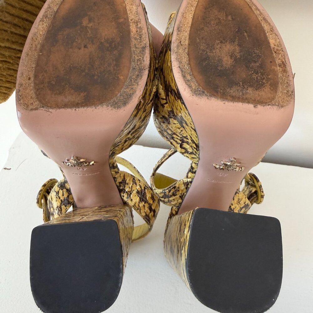 Prada Python Platform Sandal - EU40, us 8-9 - image 7